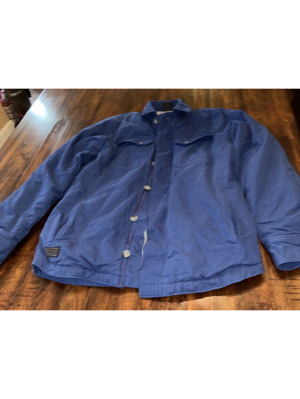 Men's Oakley Overshirt Jacket Outdoor - Blue - Size Small